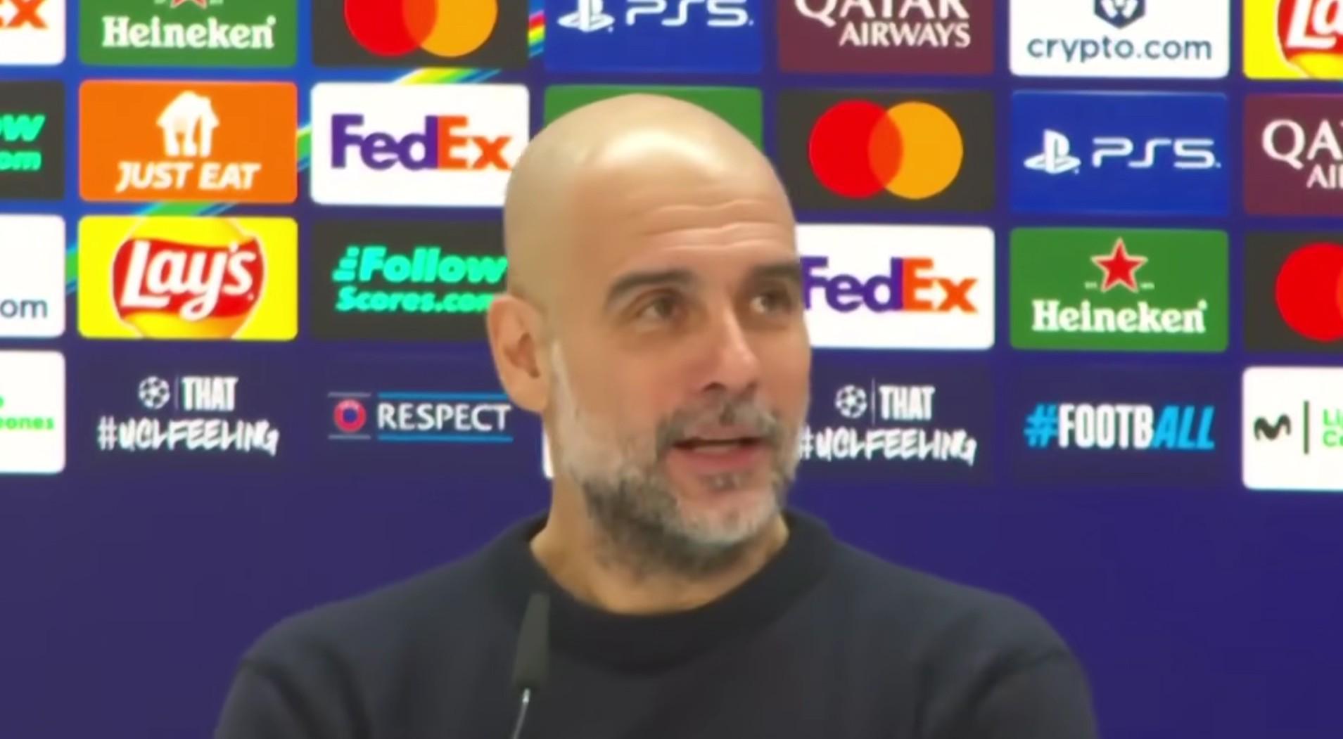 开云kaiyun平台-瓜迪奥拉：翻盘的机会不大，我们会尝试；皇马控制了比赛节奏